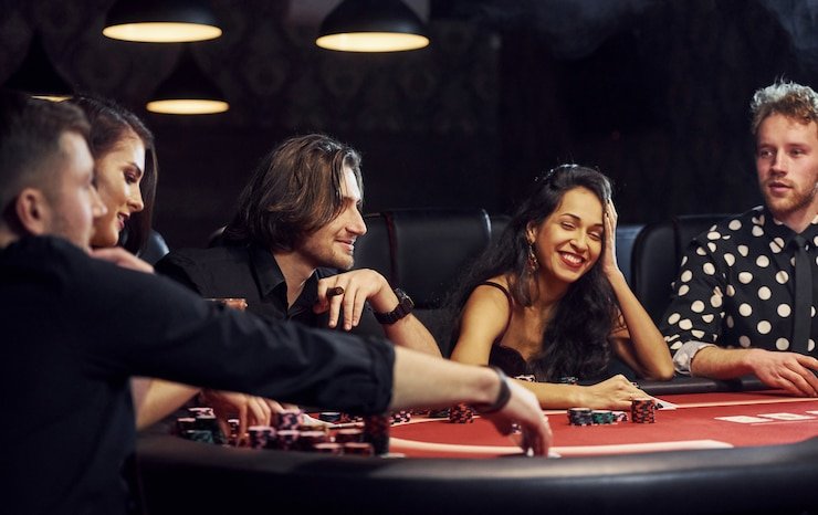 Live dealer and studio setup for Lightning Roulette